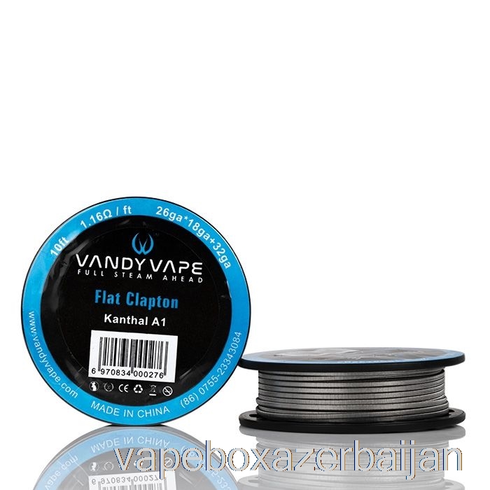 Vape Baku Vandy Vape Specialty Wire Spools KA1 Flat Clapton - 26GA*18GA+32GA - 10ft - 1.16ohm